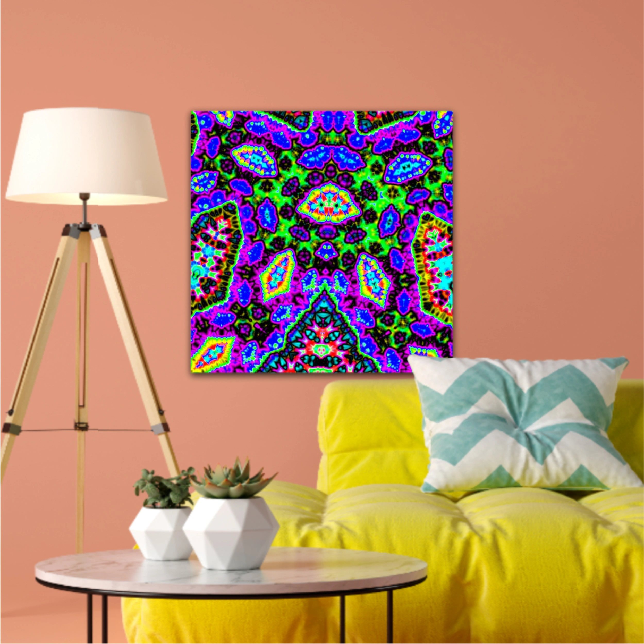 Colourful Fractal Zoom Psychedelic Fractal Art