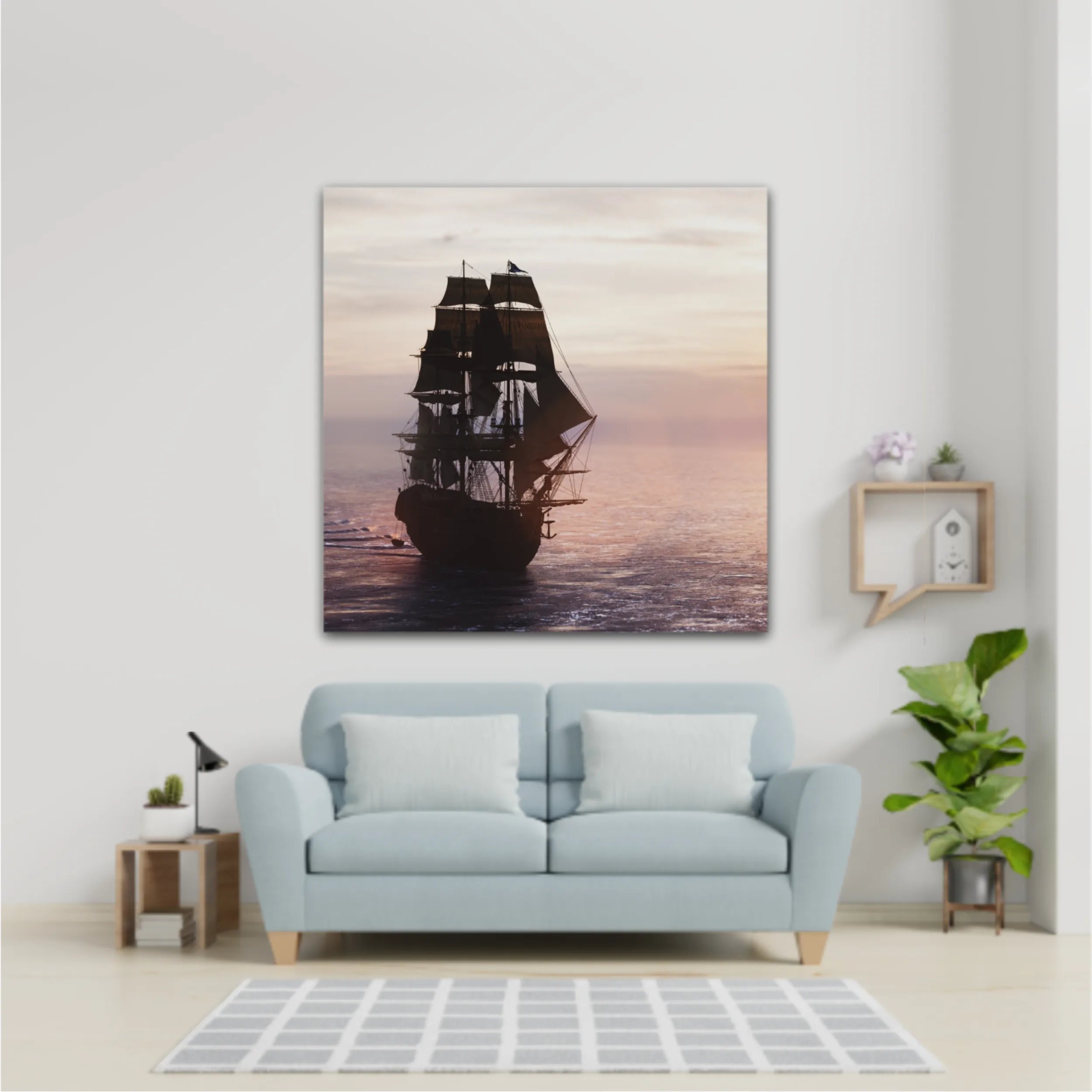 Art painting Sail Ship