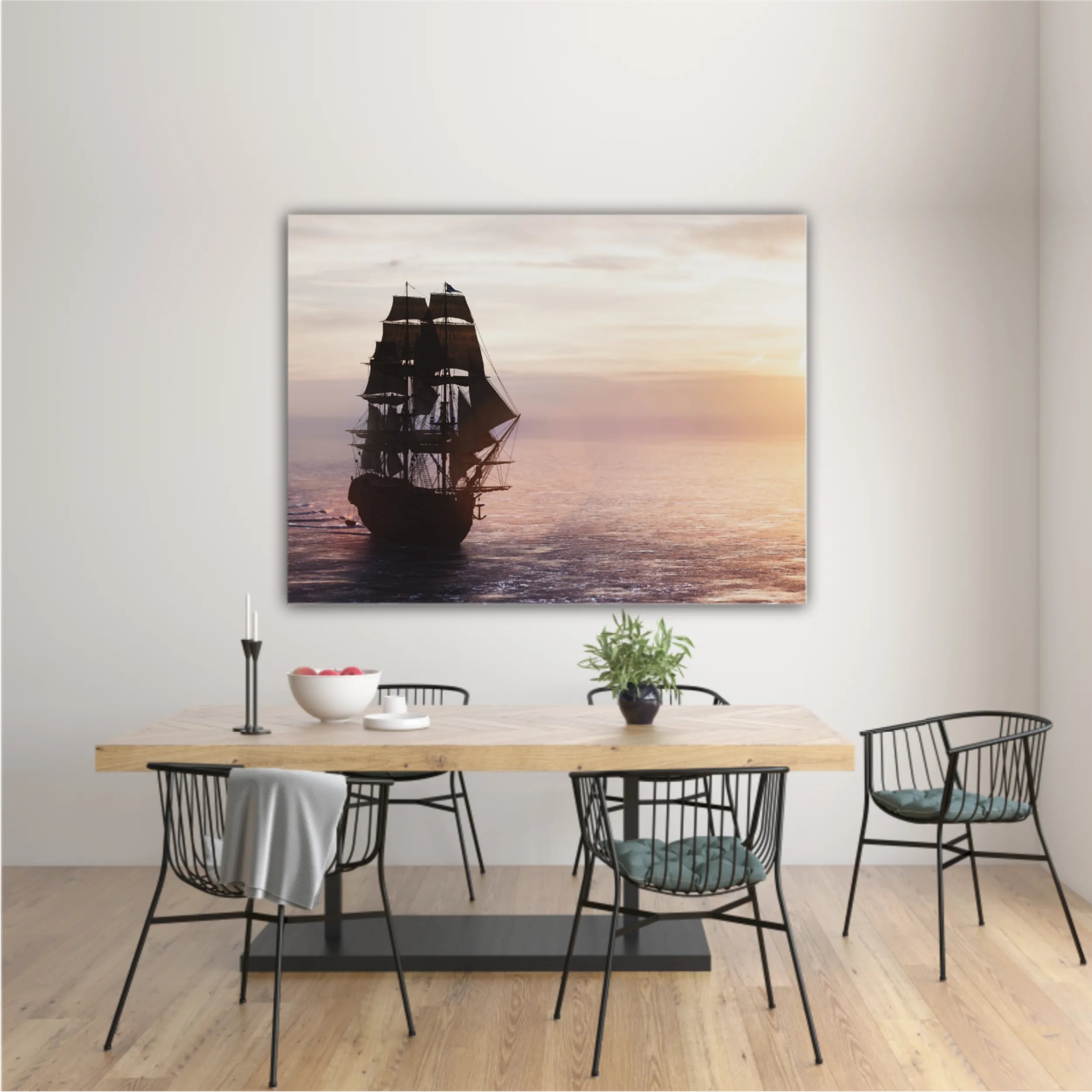 Art painting Sail Ship