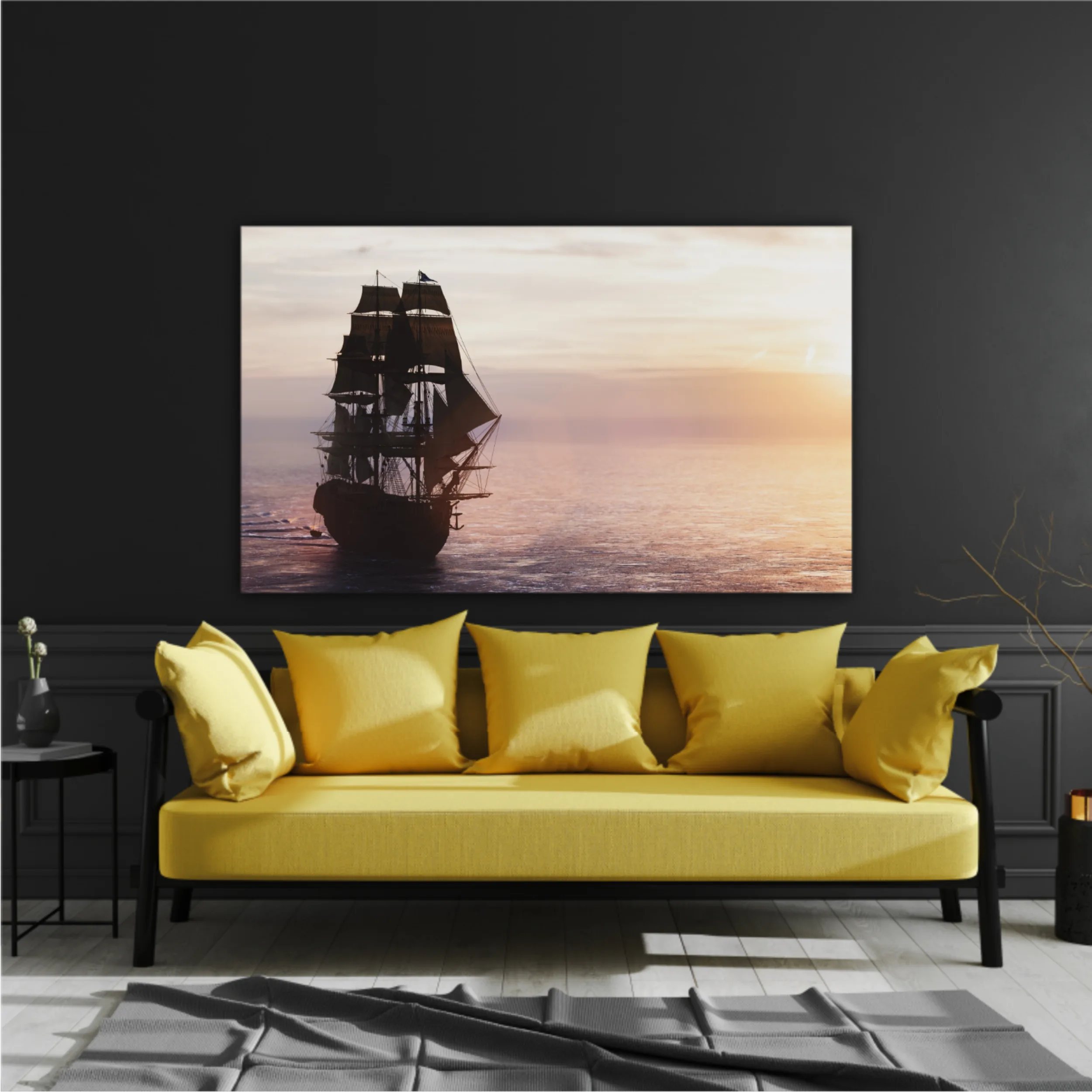 Art painting Sail Ship