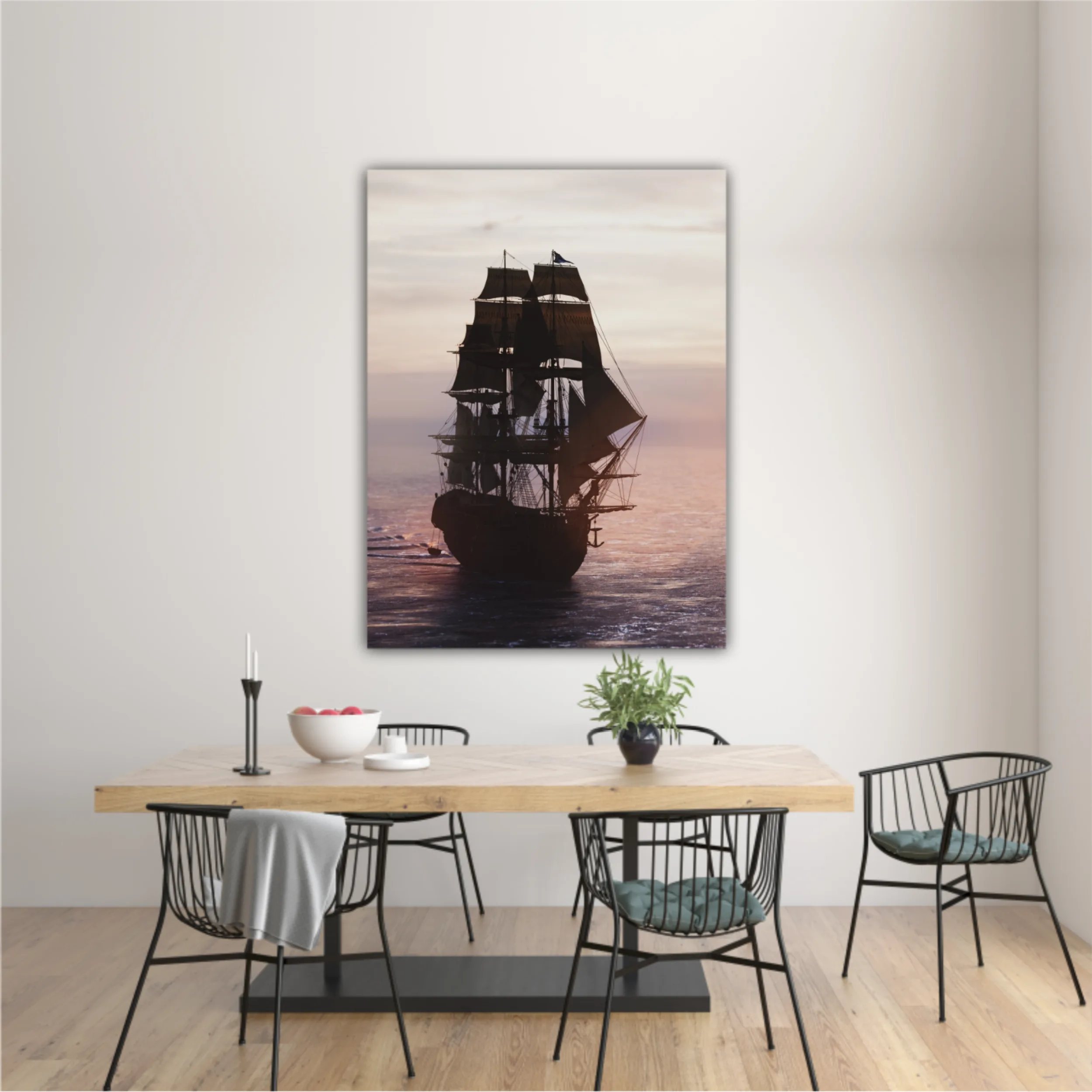 Art painting Sail Ship