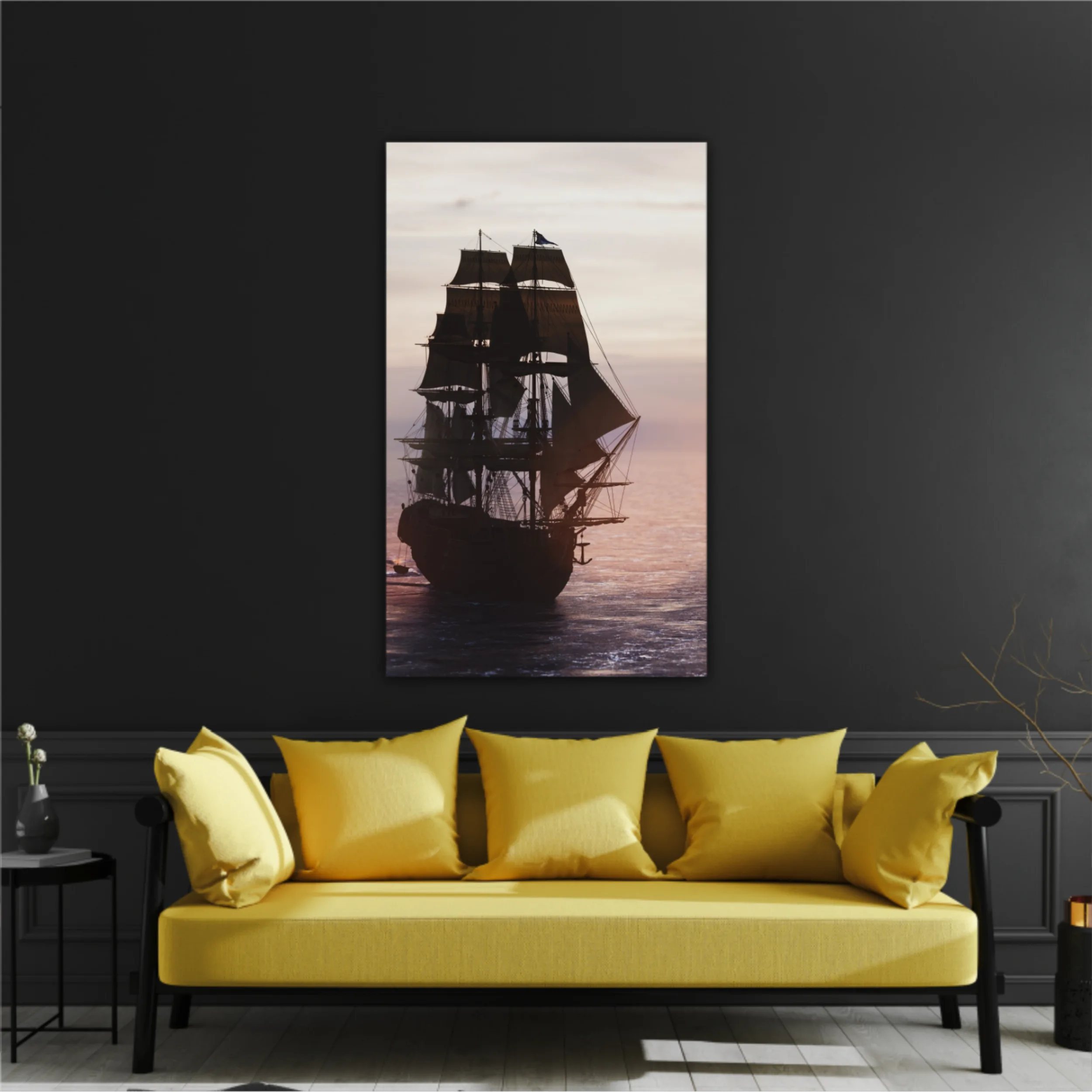 Art painting Sail Ship