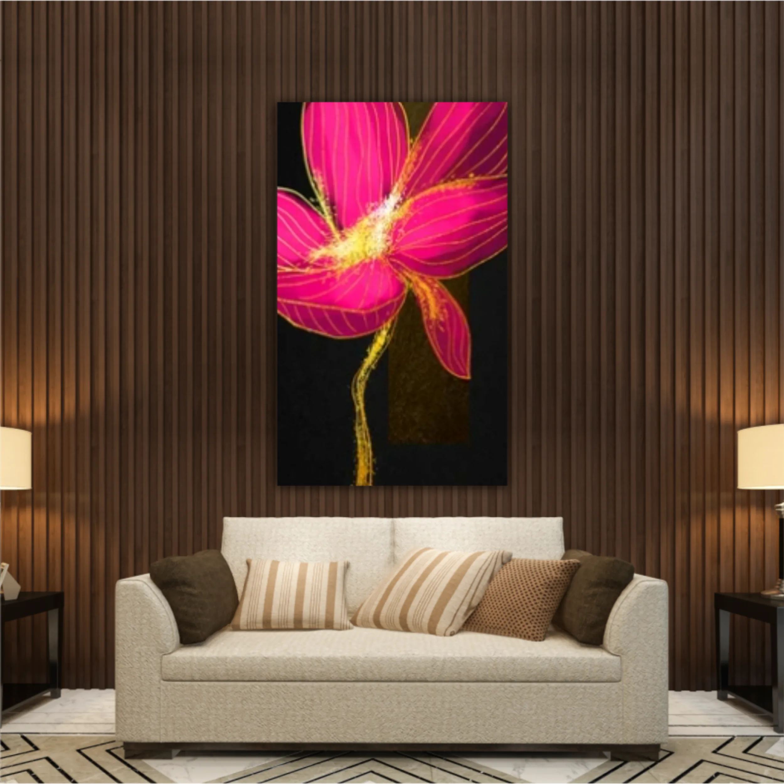 3d illustration of flower image