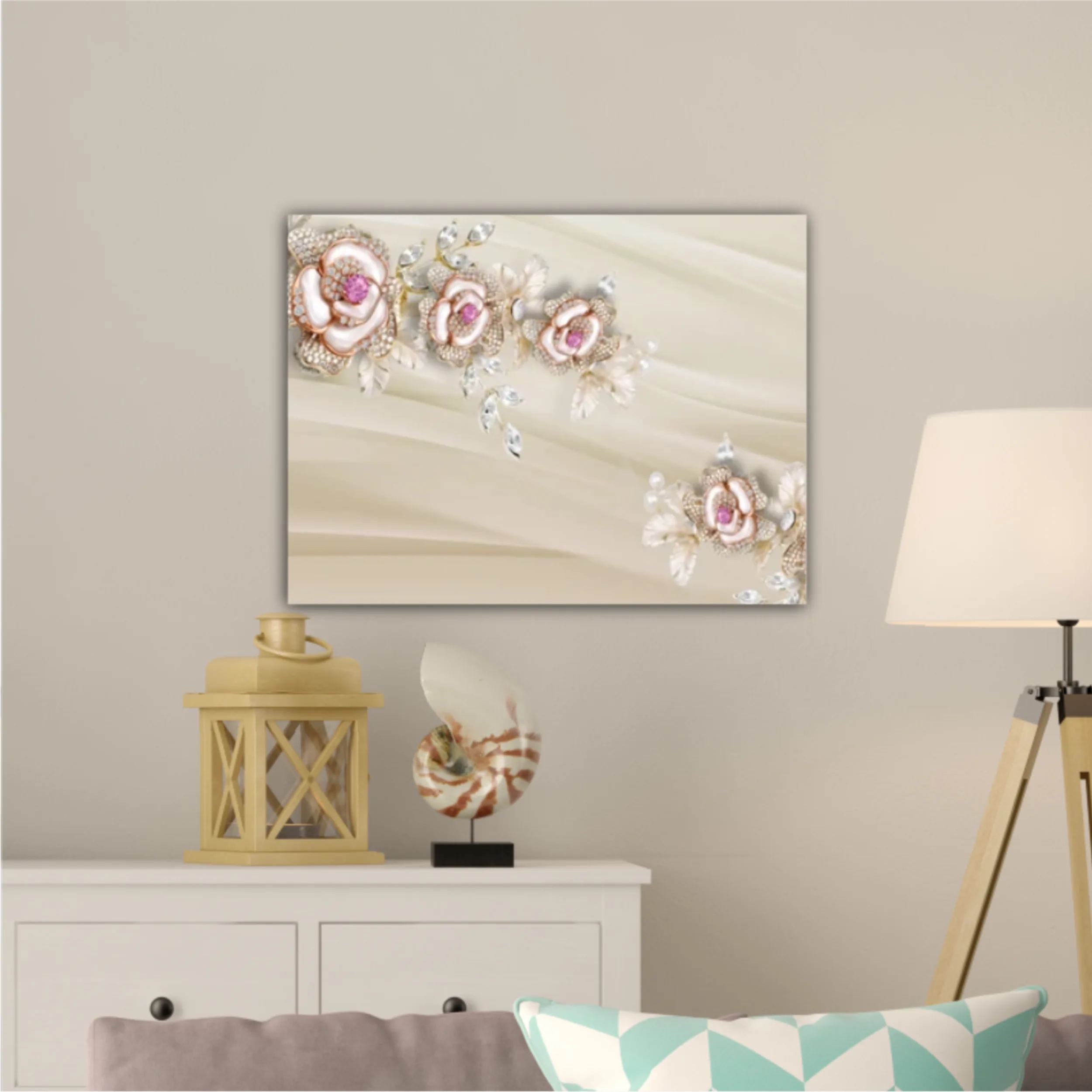 3d illustration of roses flowers