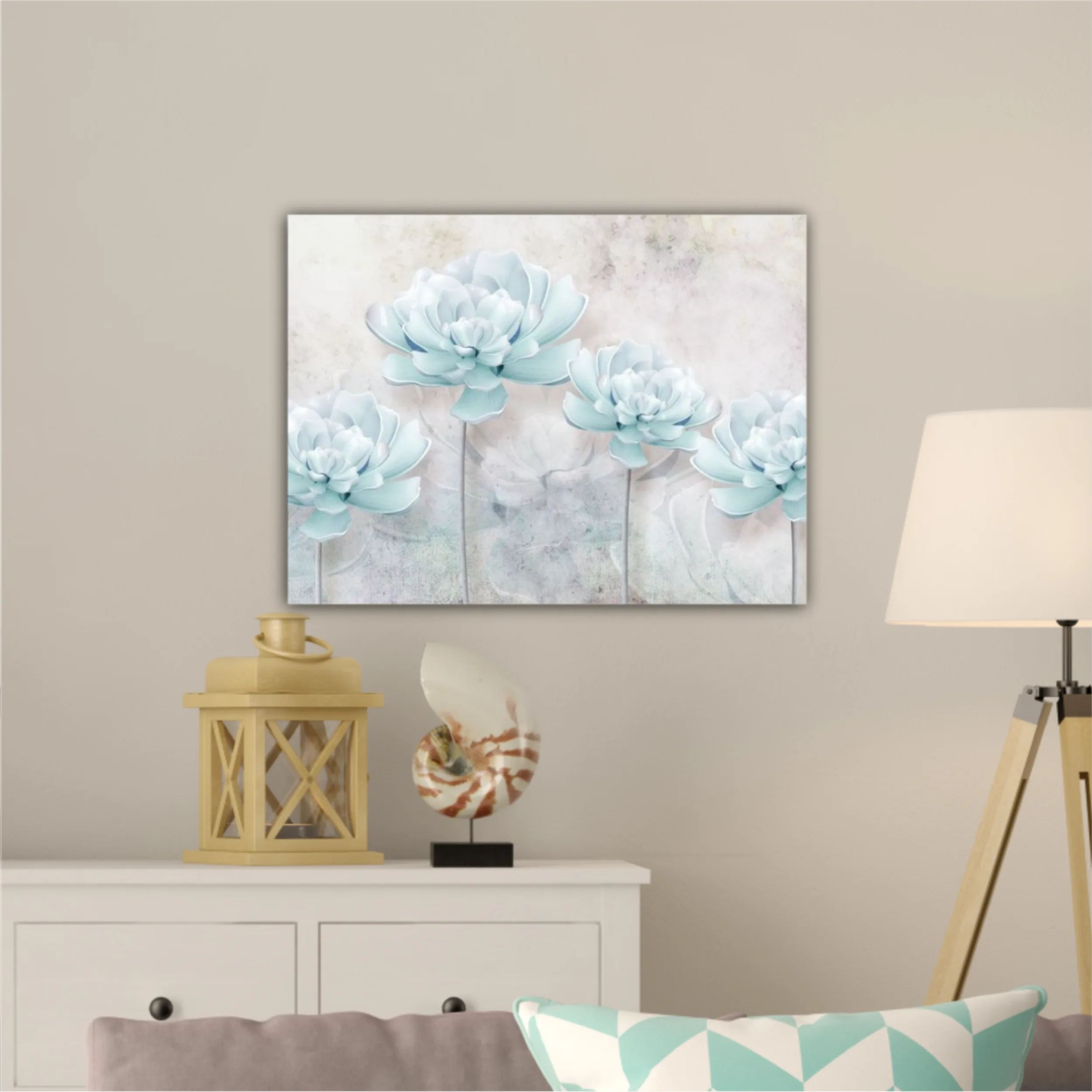 3d illustration of beautiful flowers