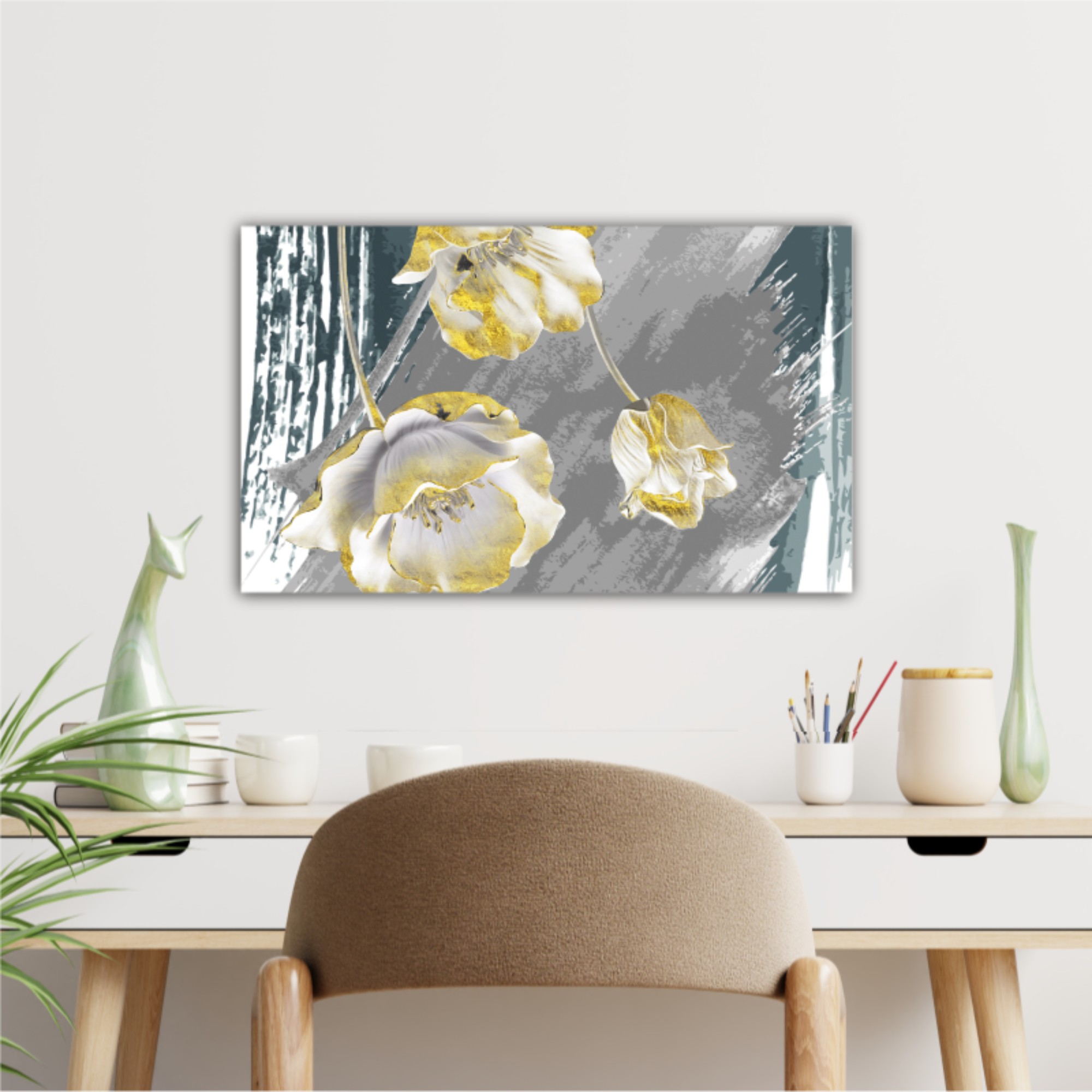 3d illustration of roses flowers