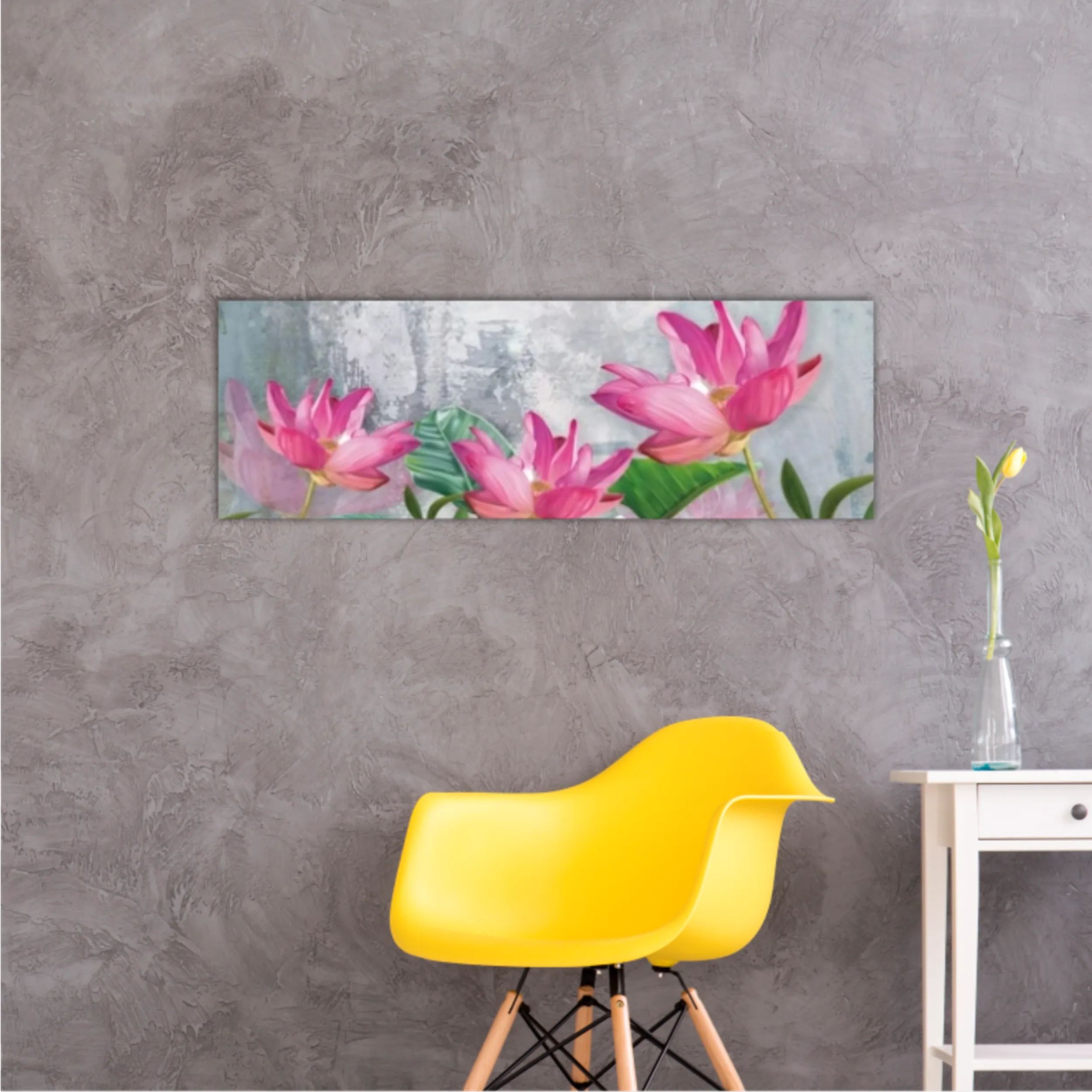 3d illustration of flowers in brilliant bloom in spring line. Luxurious abstract art digital painting