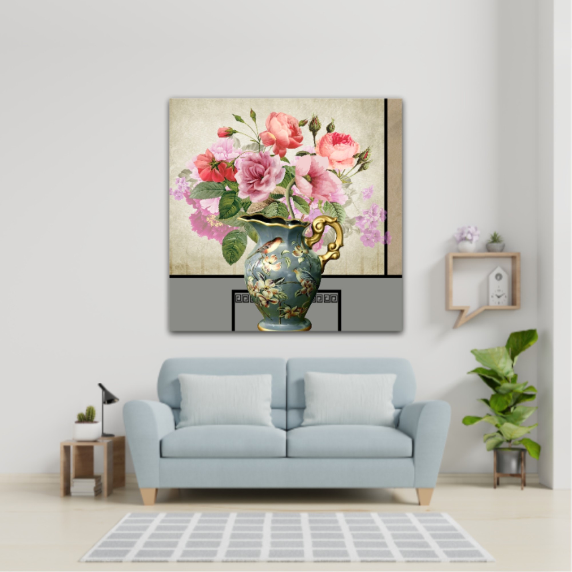 3d illustration of vase image