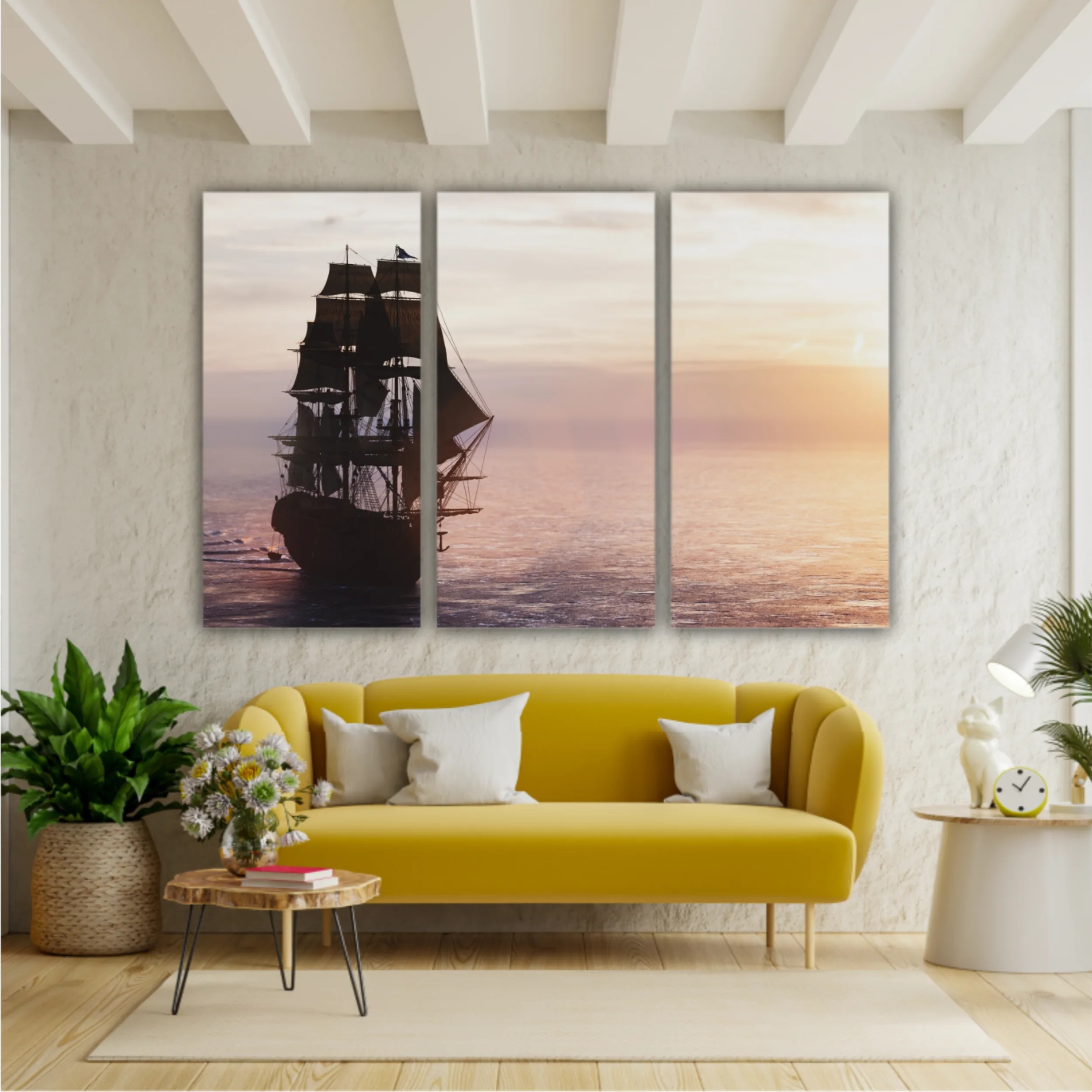 Art painting Sail Ship