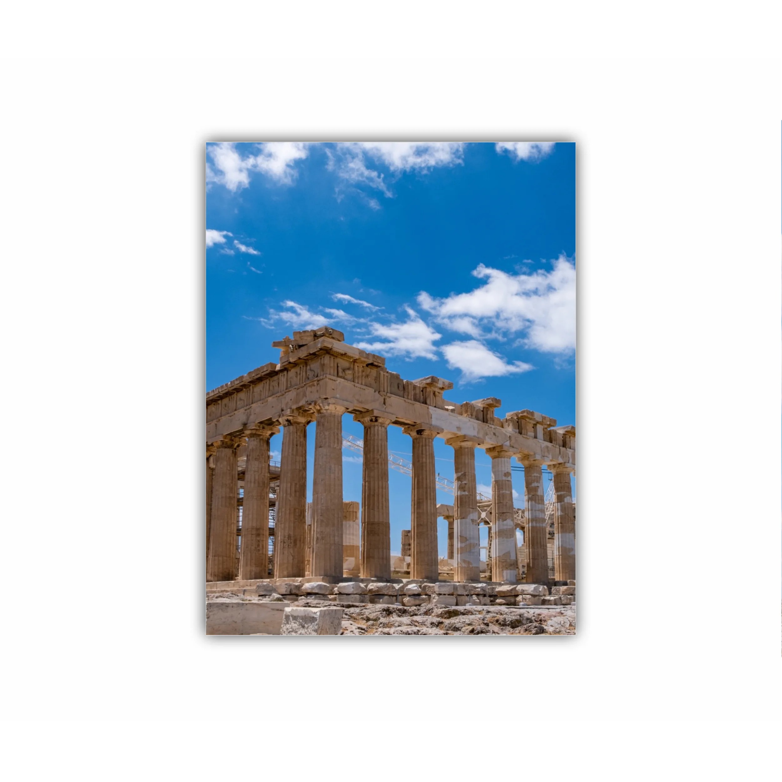 Templul Parthenon din Grecia pe acropole