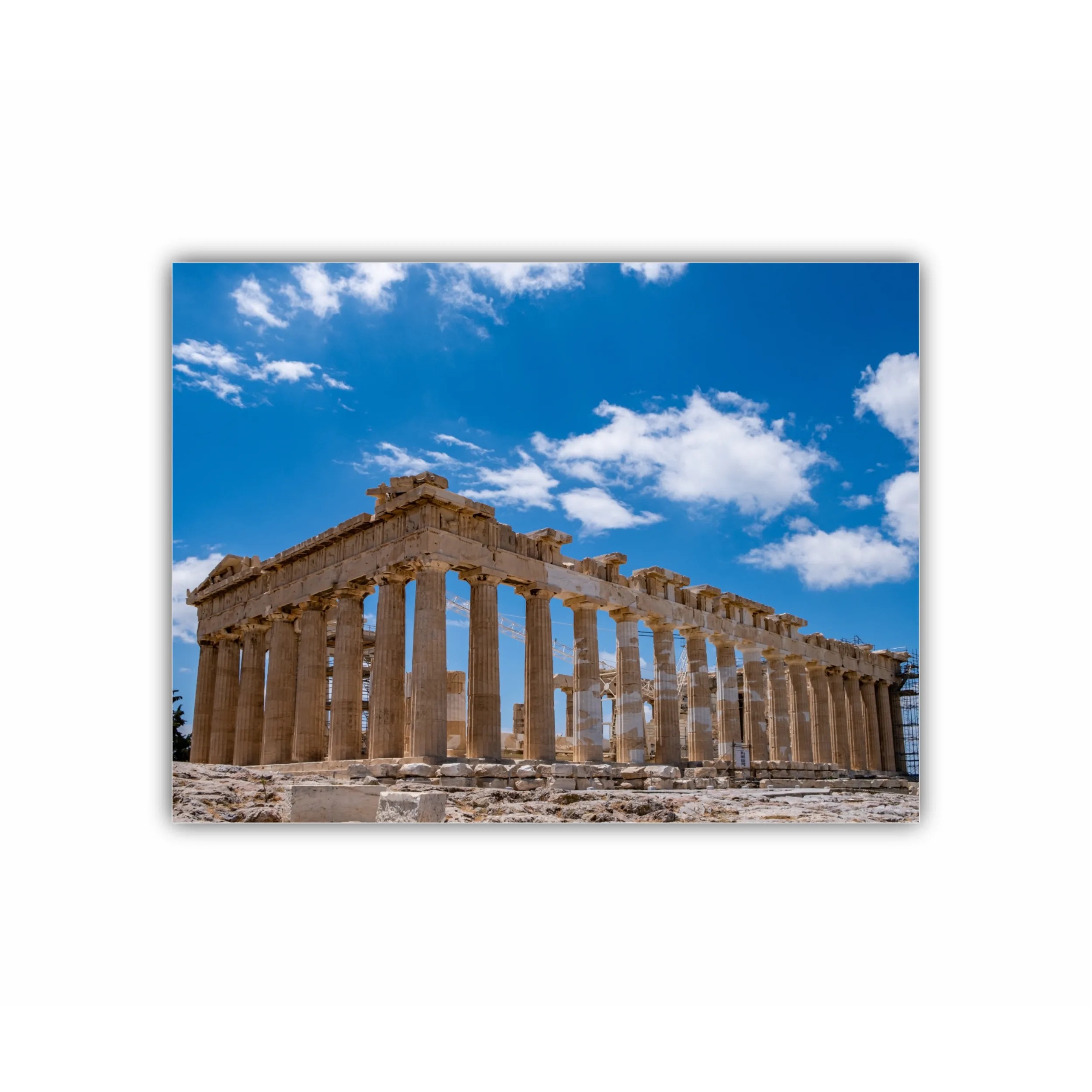 Templul Parthenon din Grecia pe acropole