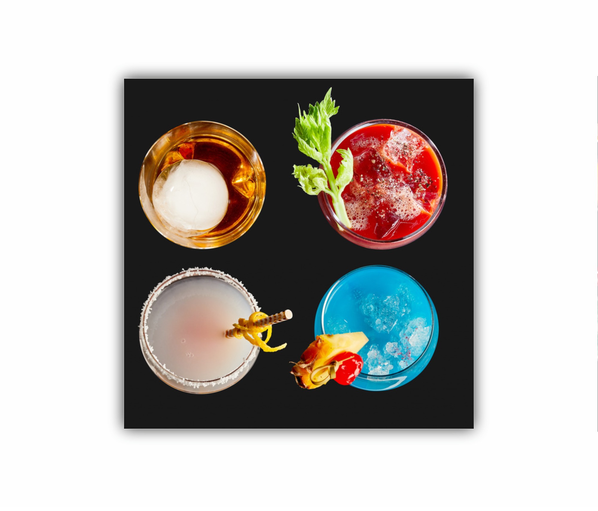 EXOTIC DRINKS - COCKTAILS