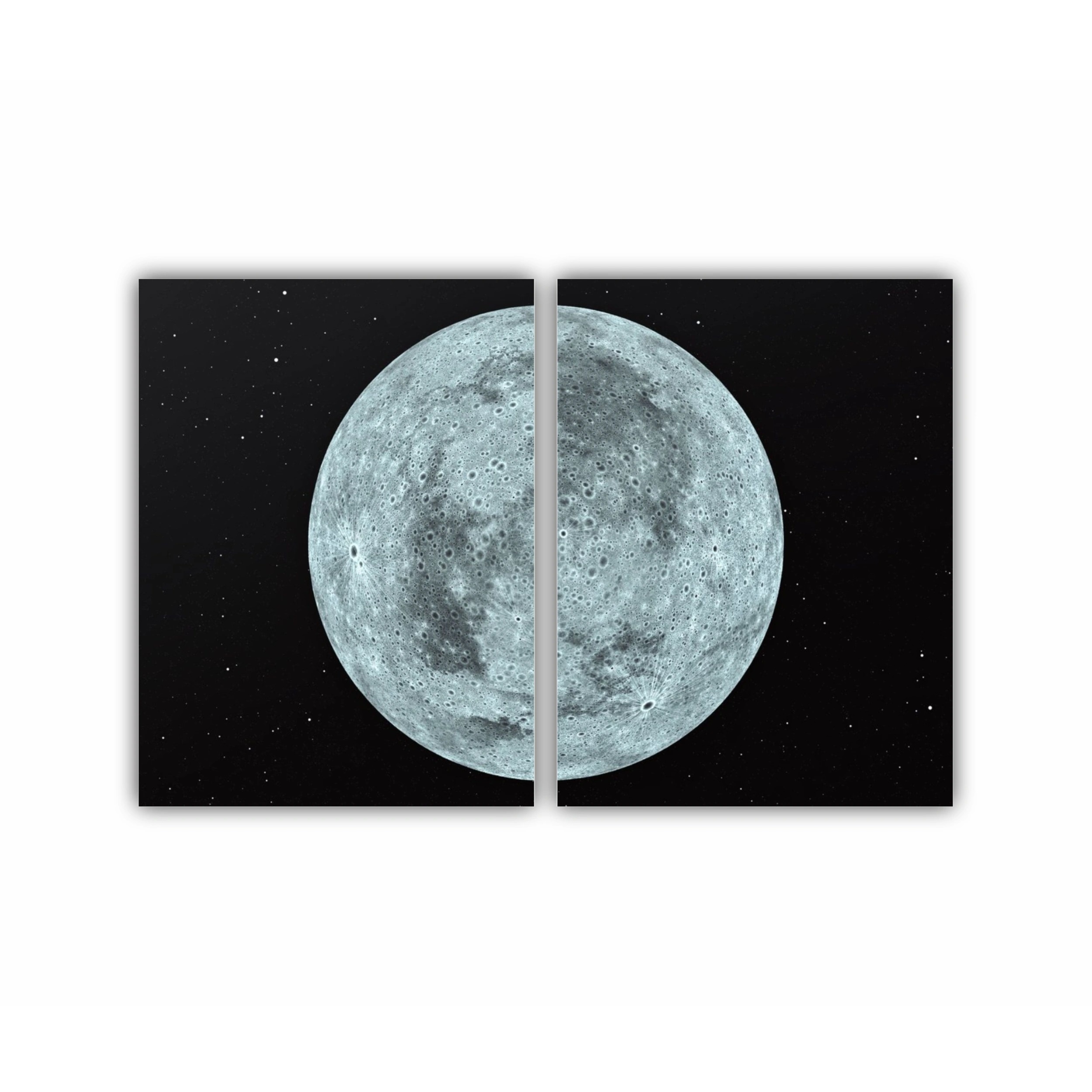 3D rendering of the moon - de ROBERTO SORIN