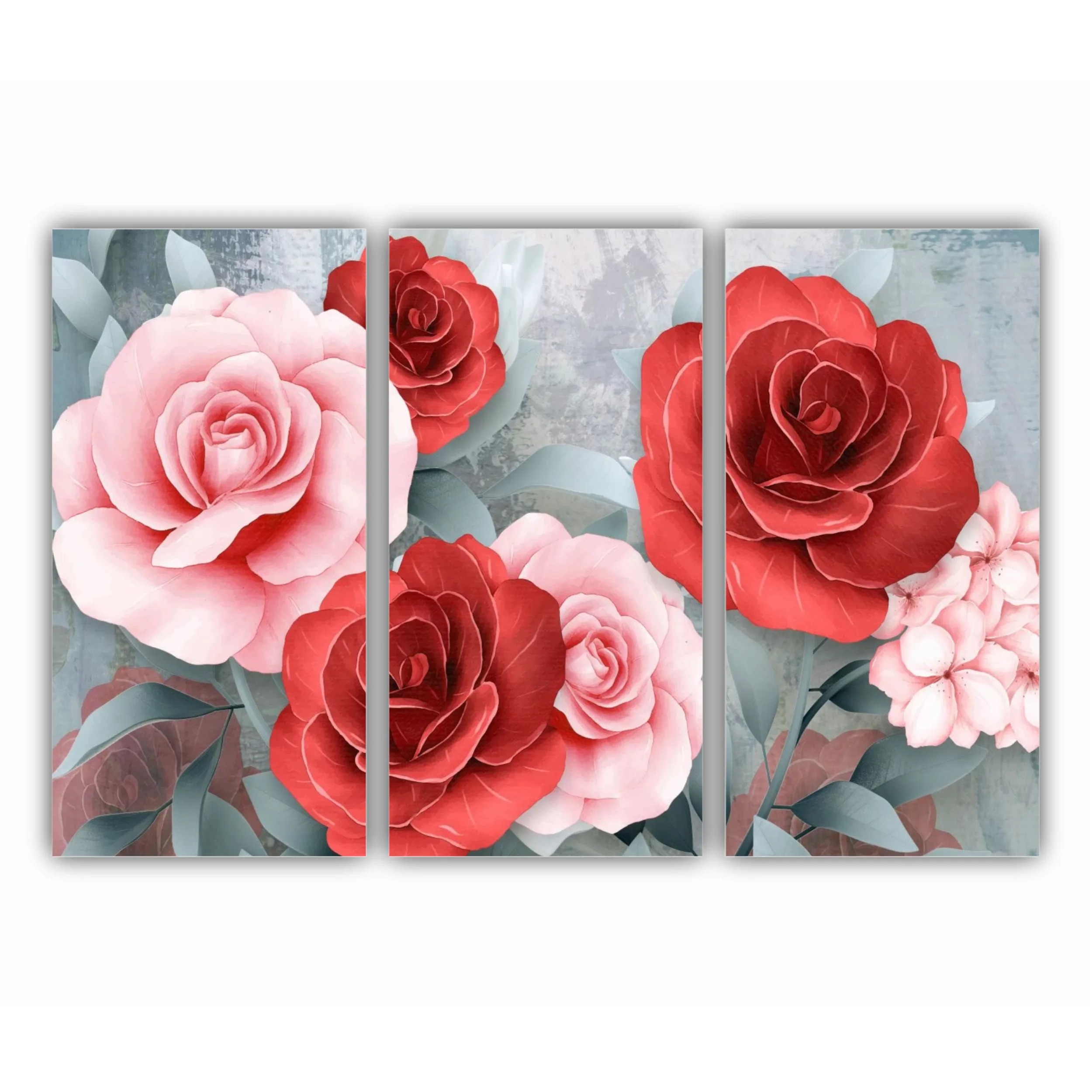 fundal floral modern ilustratie 3D 1