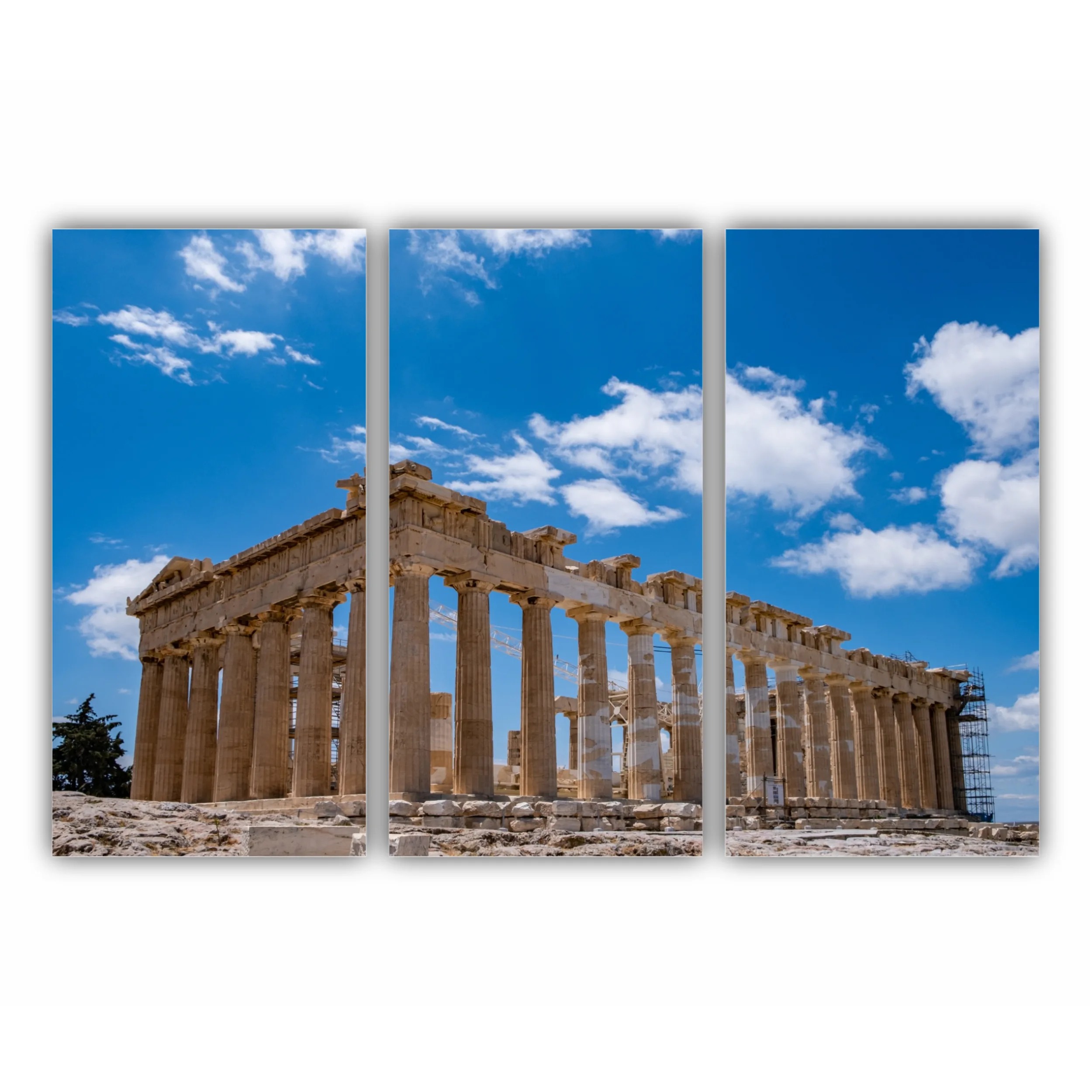 Templul Parthenon din Grecia pe acropole