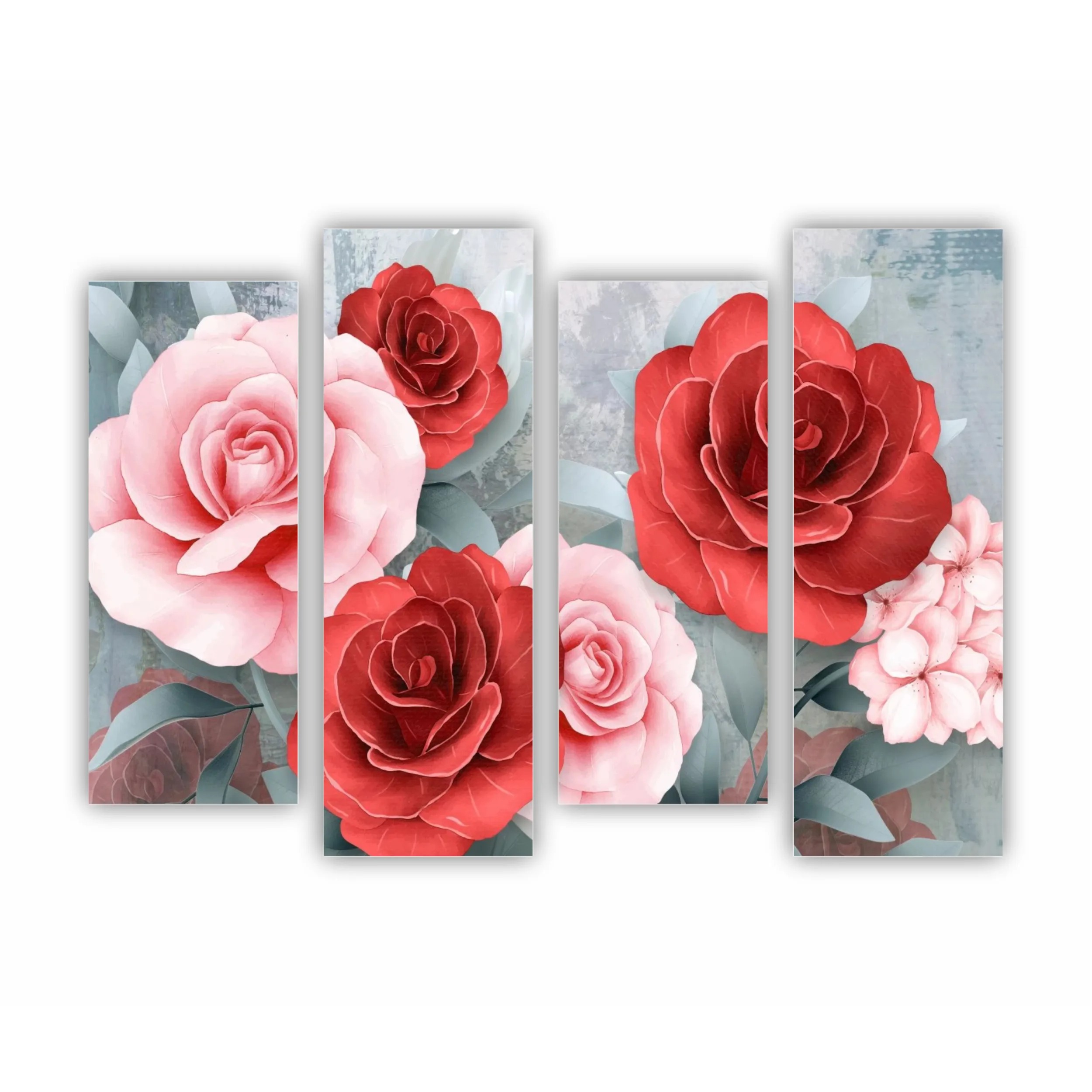 fundal floral modern ilustratie 3D 1