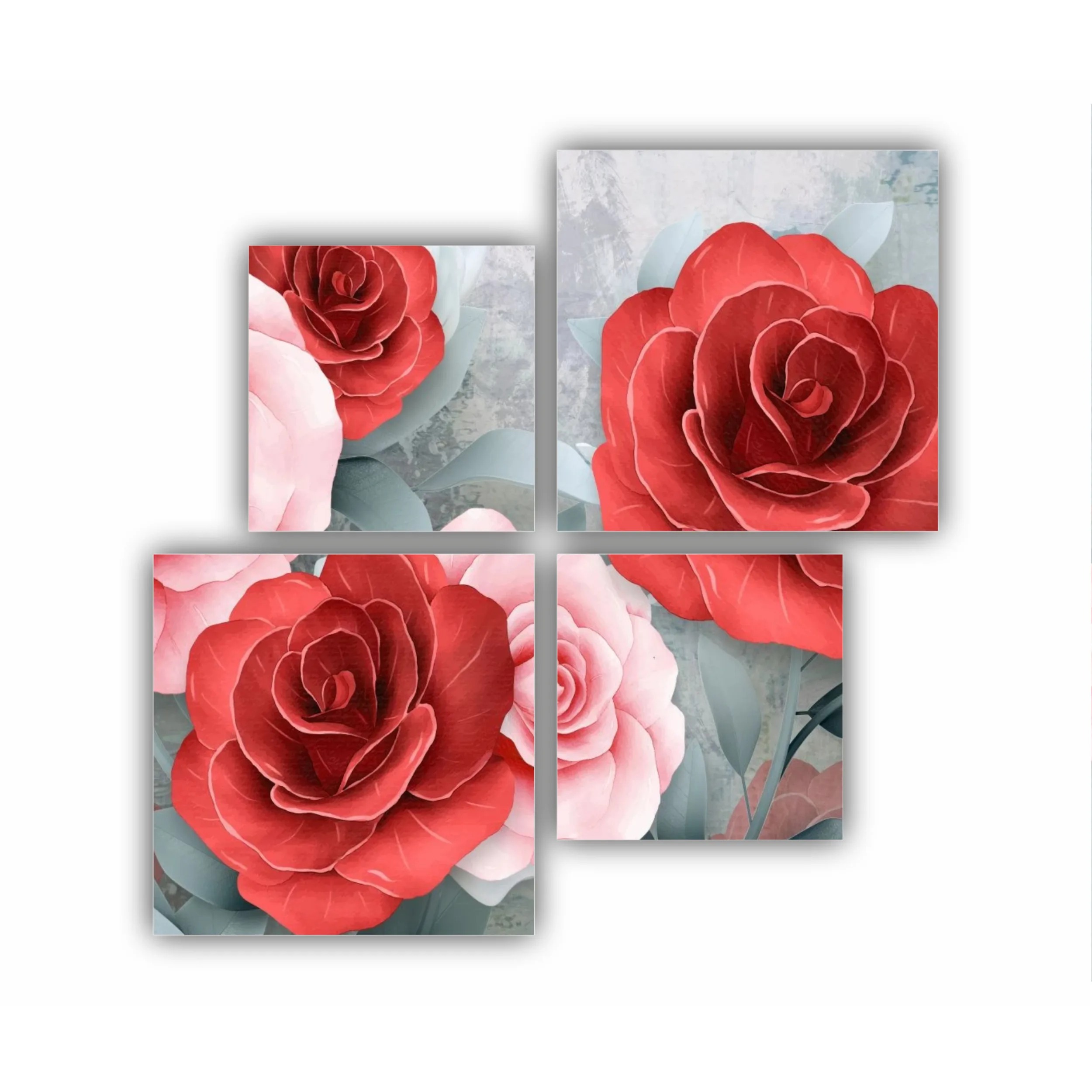 fundal floral modern ilustratie 3D 1