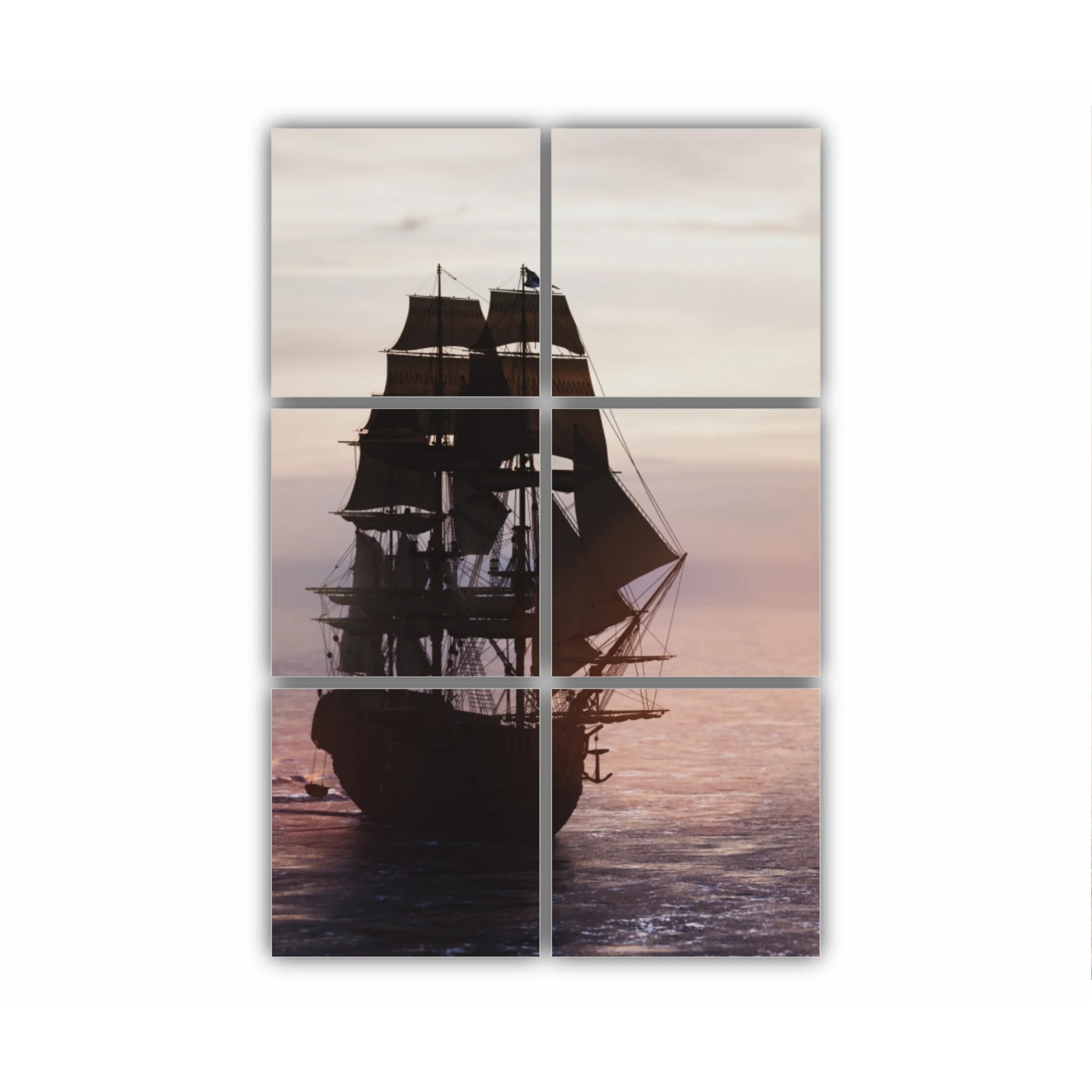 Art painting Sail Ship