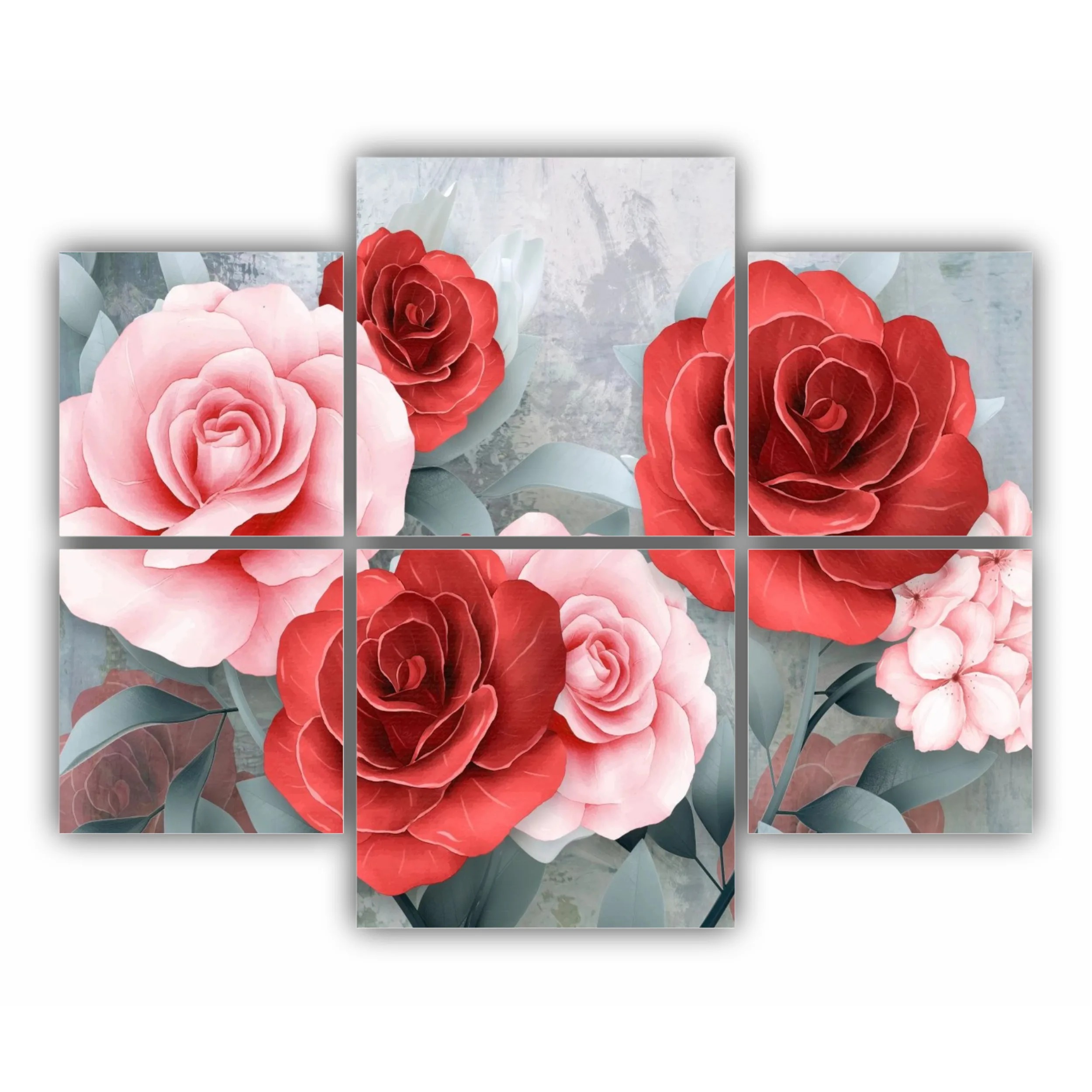 fundal floral modern ilustratie 3D 1