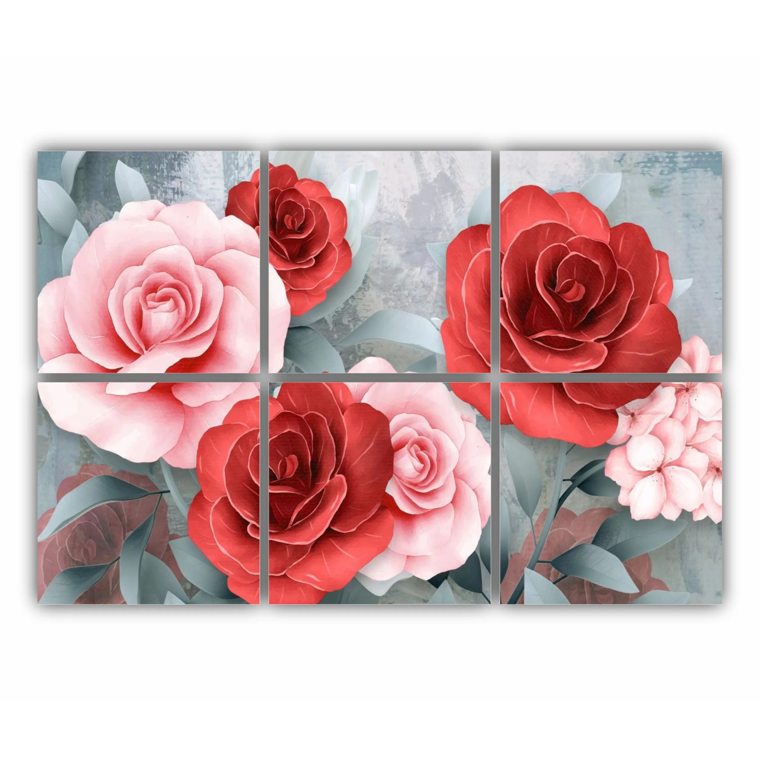 fundal floral modern ilustratie 3D 1