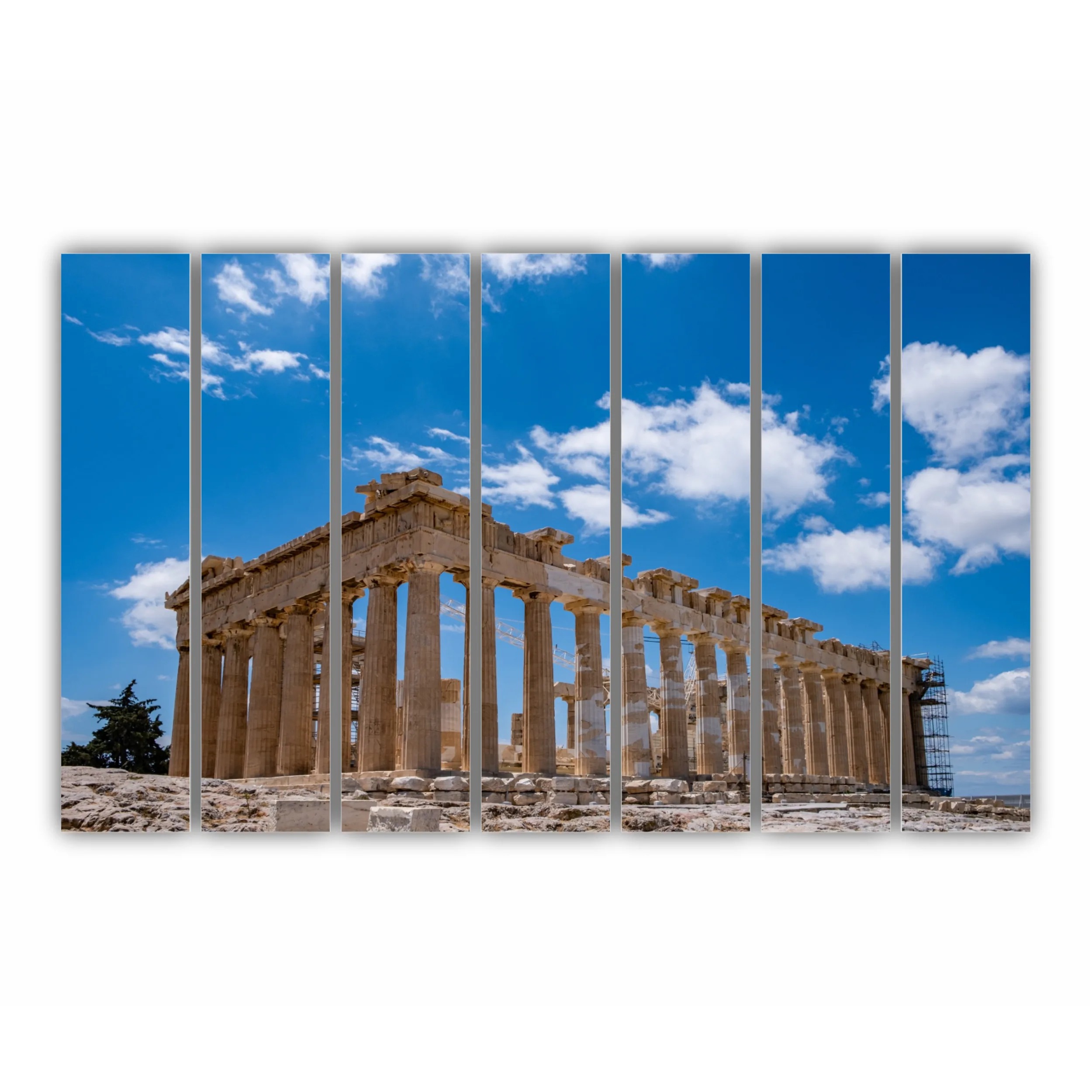 Templul Parthenon din Grecia pe acropole