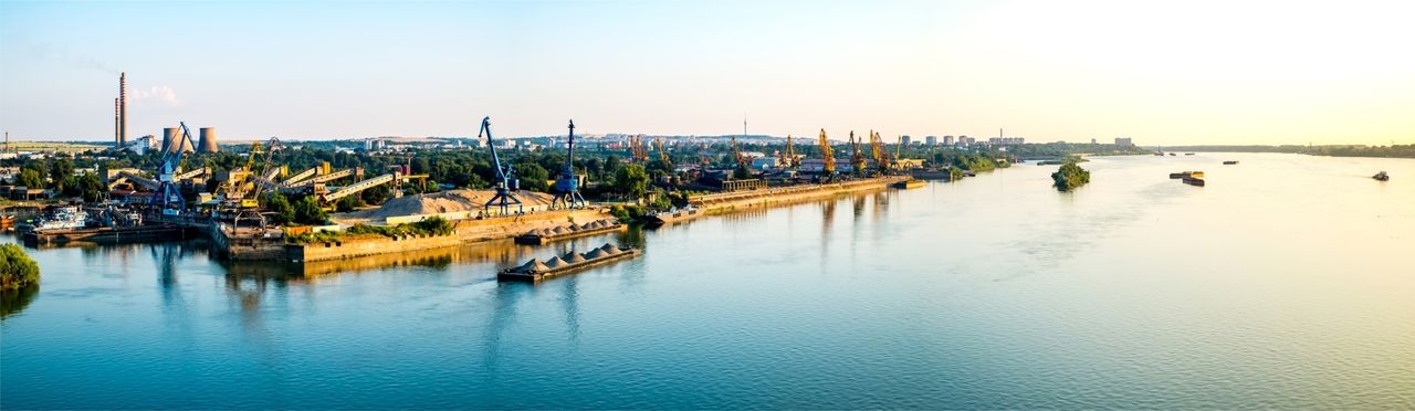 Panoramic view over the Ruse city - fotografie de ROBERTO SORIN